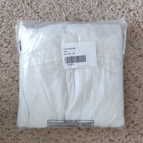 NEW $148 Free People Earth Angel Maxi Dress Ivory - Picture 9 of 13